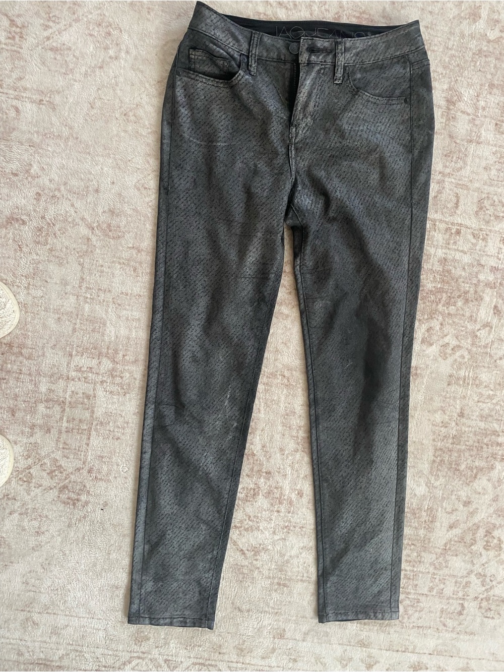 Jag Jeans Black Skinny Coated Jeans